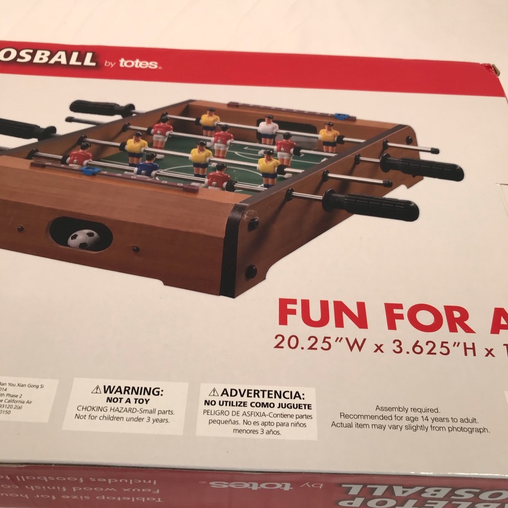 Totes Tabletop Foosball Game - Picture 2 of 10